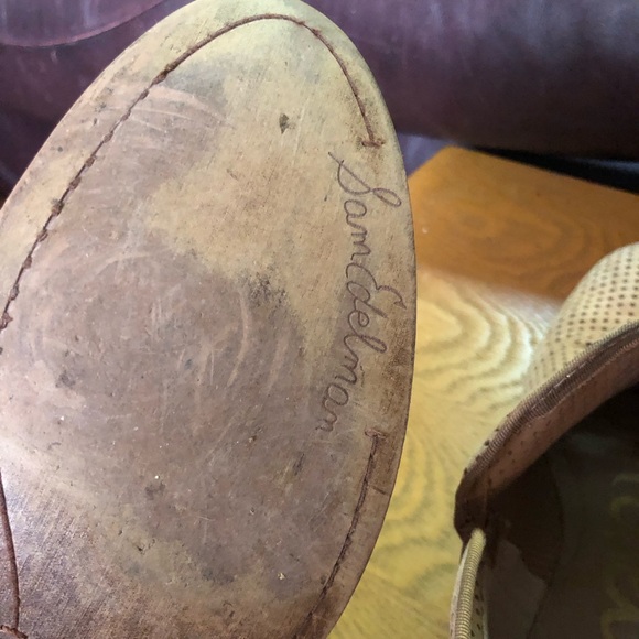 Sam Edelman Leather Ankle Booties - Picture 6 of 8